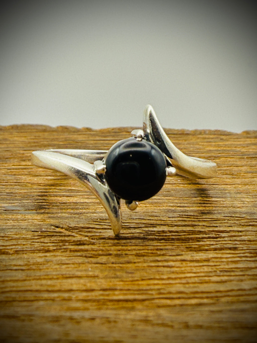 Sterling Silver Black Onyx Ring