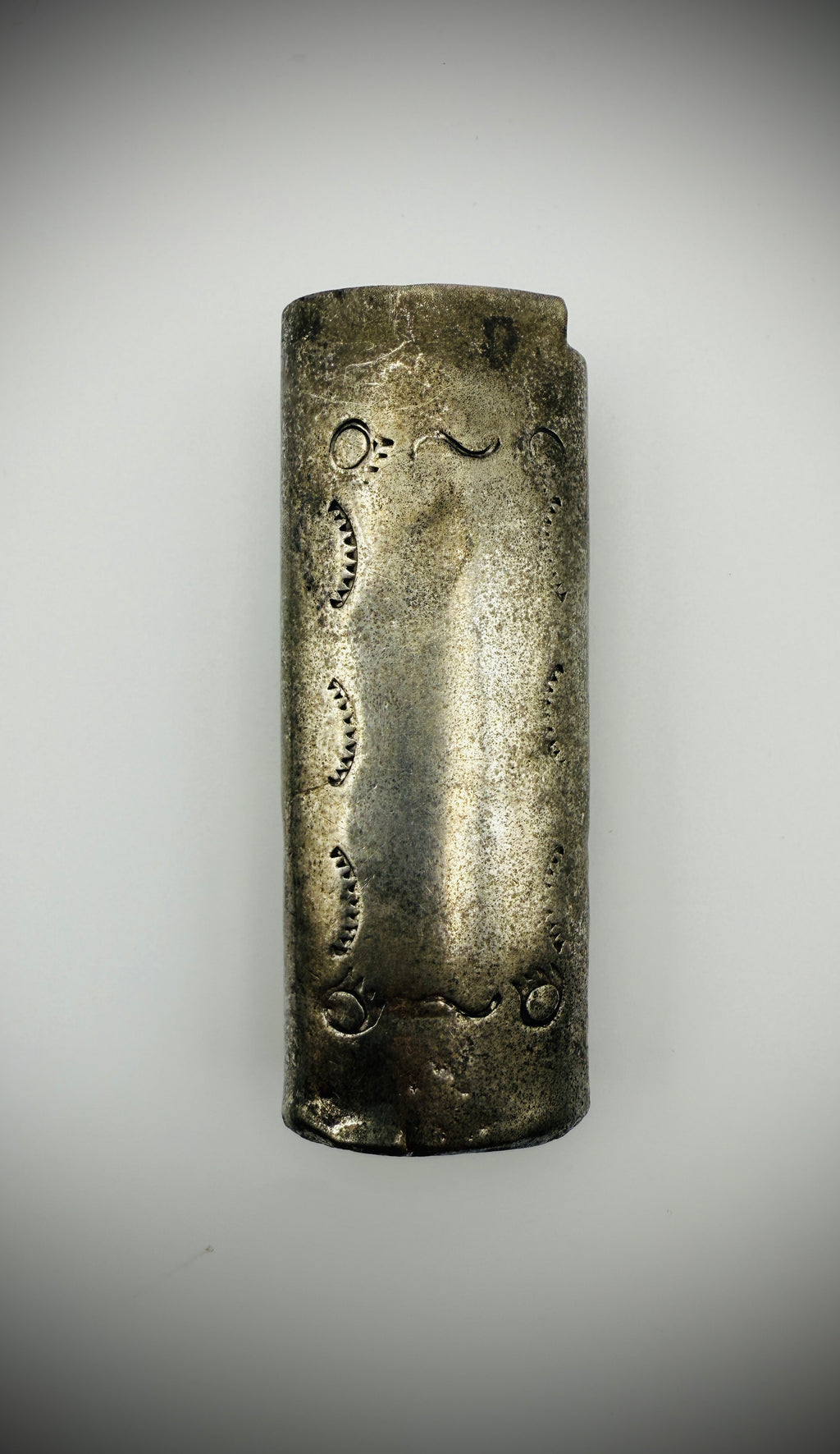 Vintage Navajo Sterling Silver Lighter Cover – Attributed to Thomas Nez