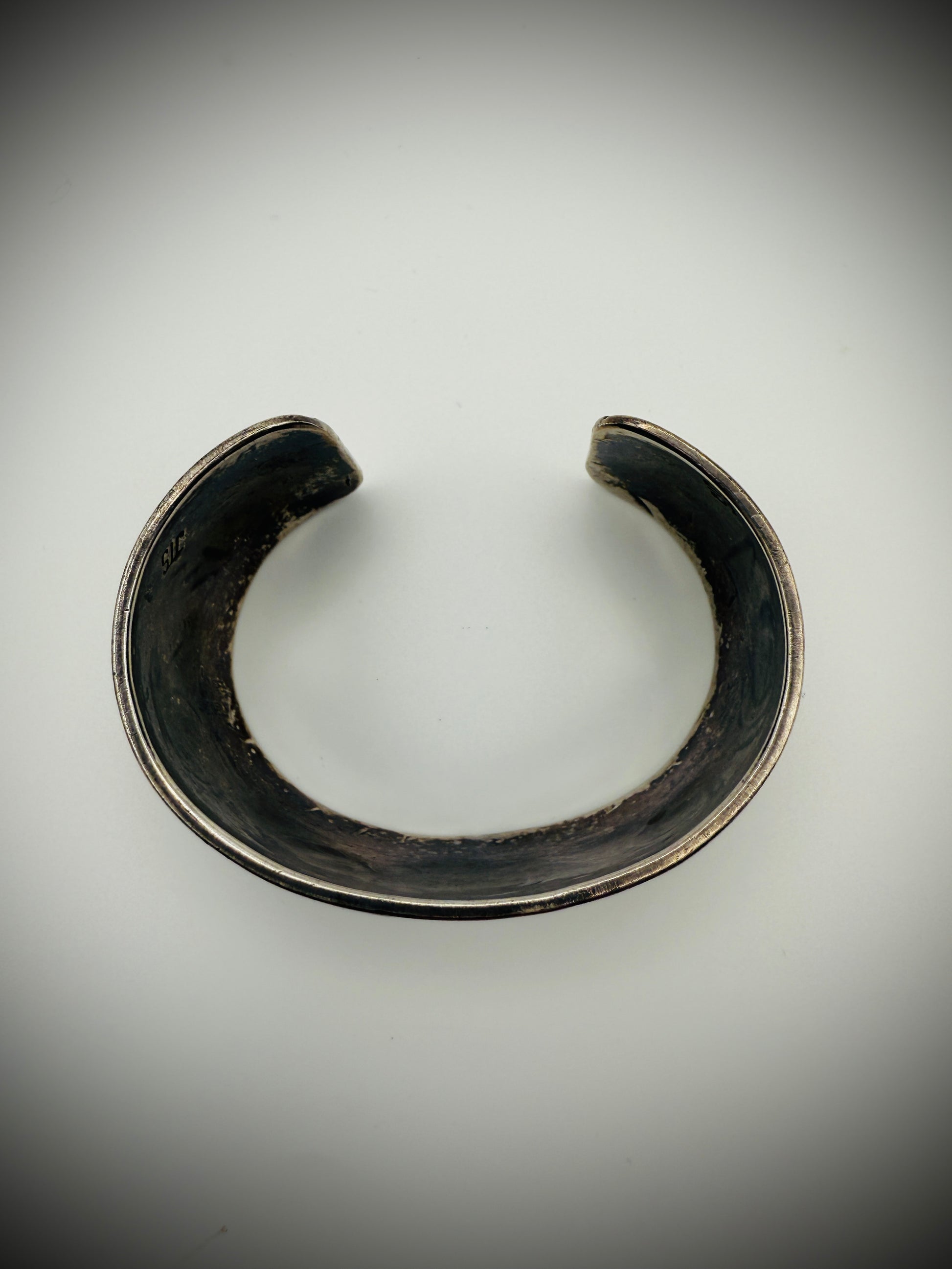 Vintage Navajo Sterling Silver Cuff – Attributed to Juan T. Singer (JTS)