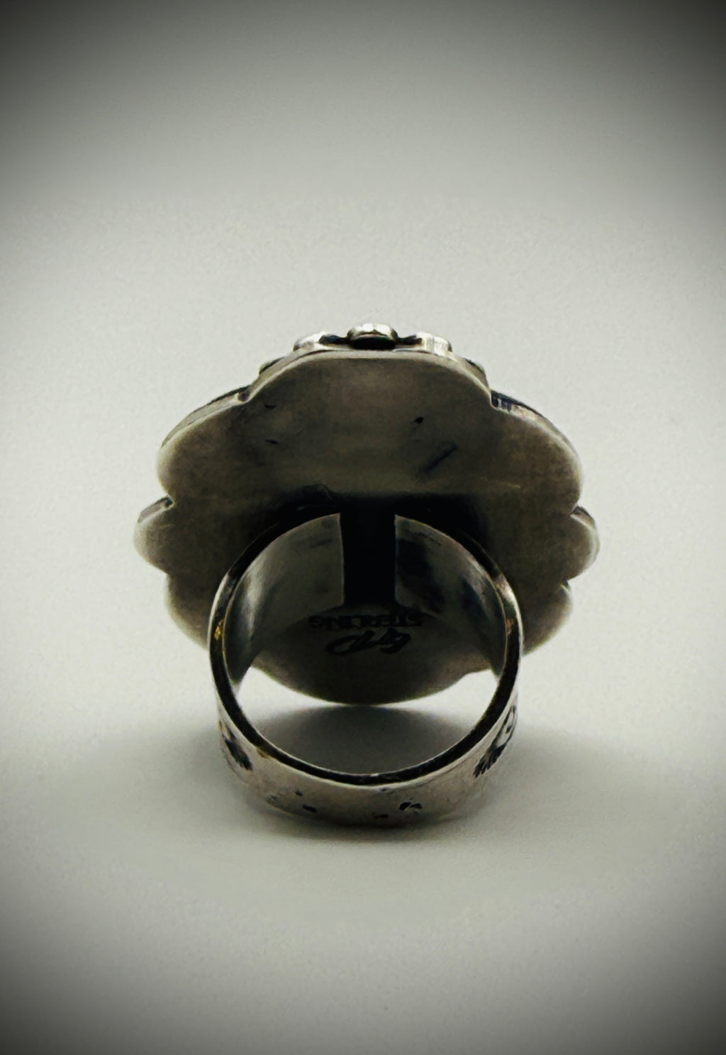 Navajo Sterling Silver Ring – Gilbert Platero – Royston Ribbon