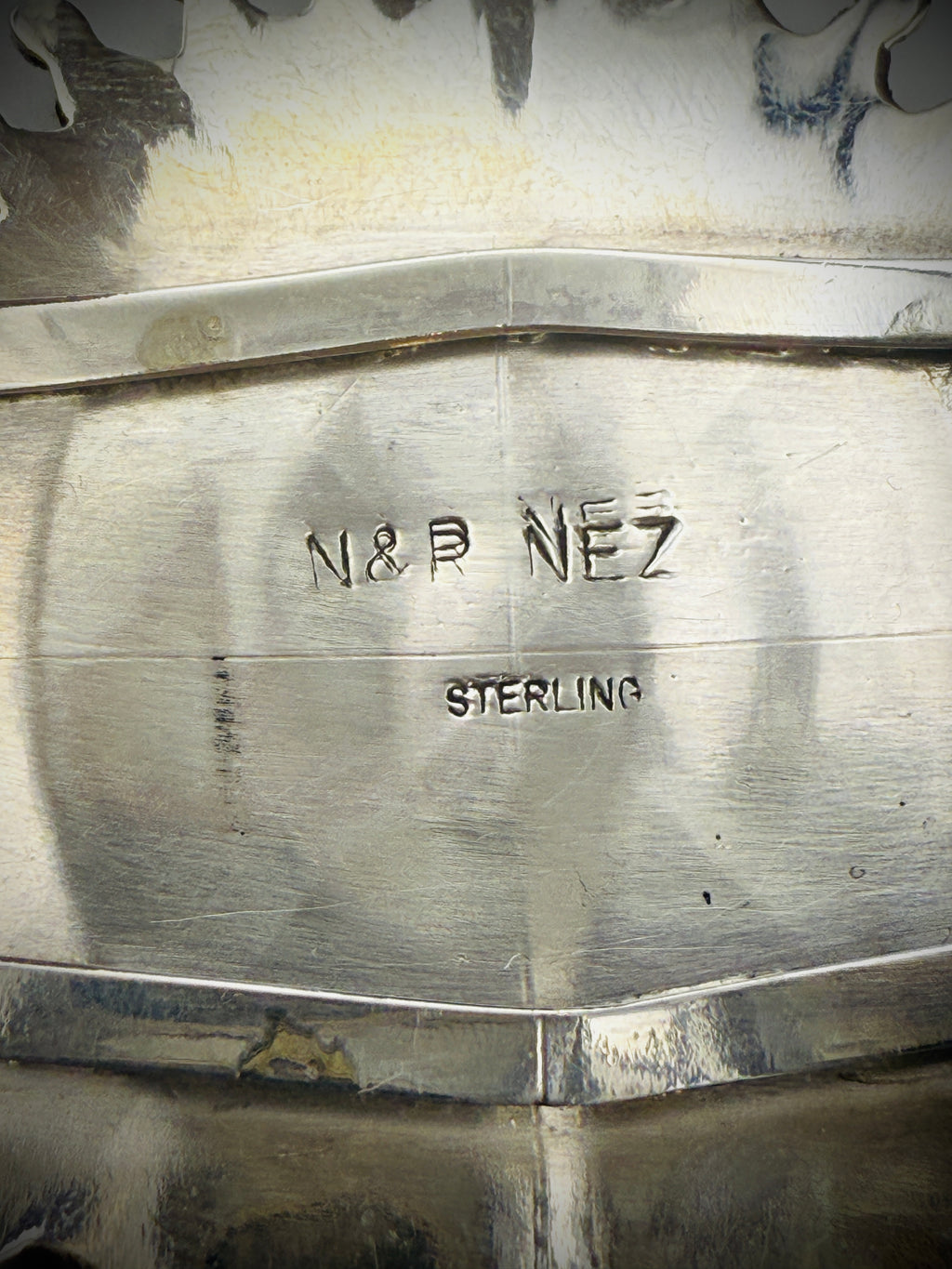 Sterling Silver Turquoise Cluster Cuff – Nathaniel & Rosemary Nez (Navajo), Signed