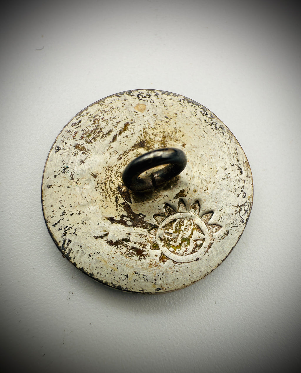 Hopi Guild Sterling Overlay Buttons (2 Cards) & Sterling Conchos Lot