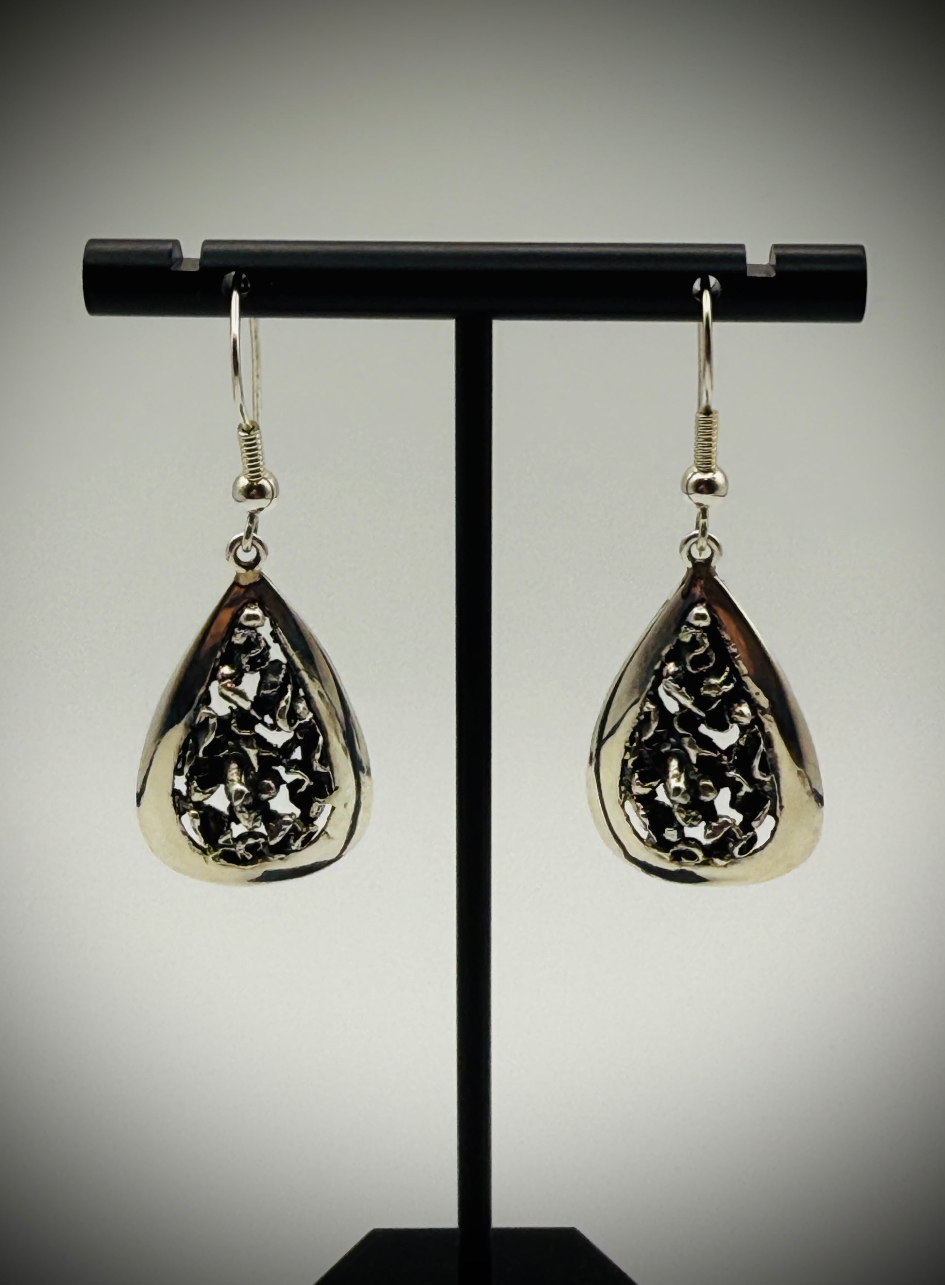 Vintage Sterling Silver Earrings Lot – Carlos Diaz & N. Galarza (2 Pairs)