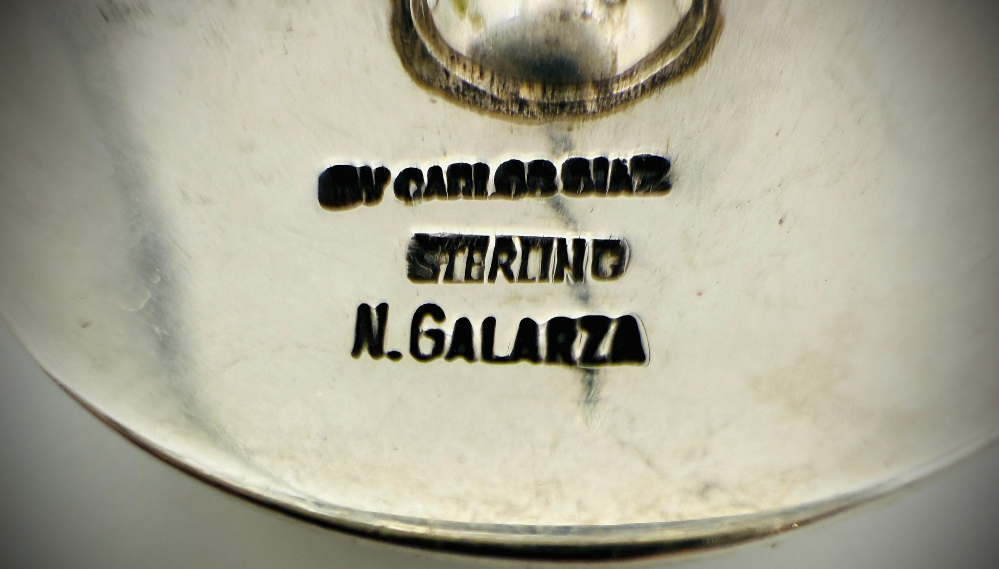 Vintage Sterling Silver Earrings Lot – Carlos Diaz & N. Galarza (2 Pairs)