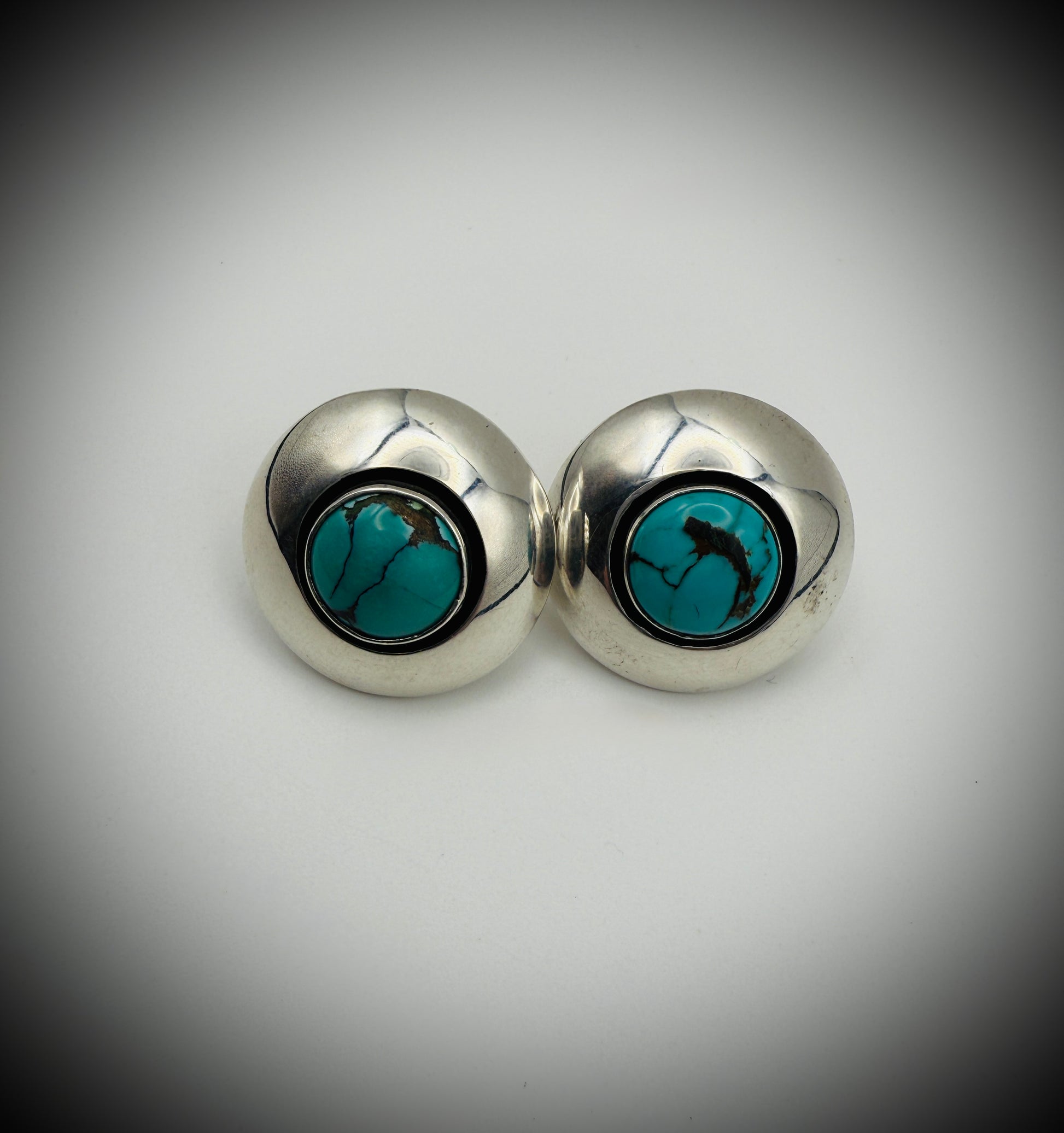 Vintage Sterling Silver Earrings Lot – Carlos Diaz & N. Galarza (2 Pairs)