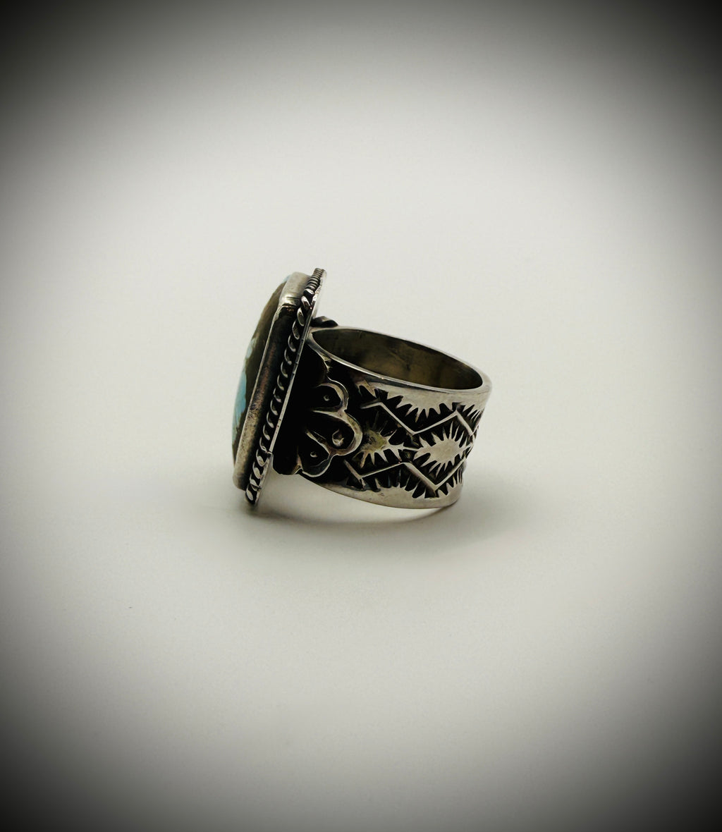 Sunshine Reeves Navajo Sterling Ring | Sz 7 | 19g