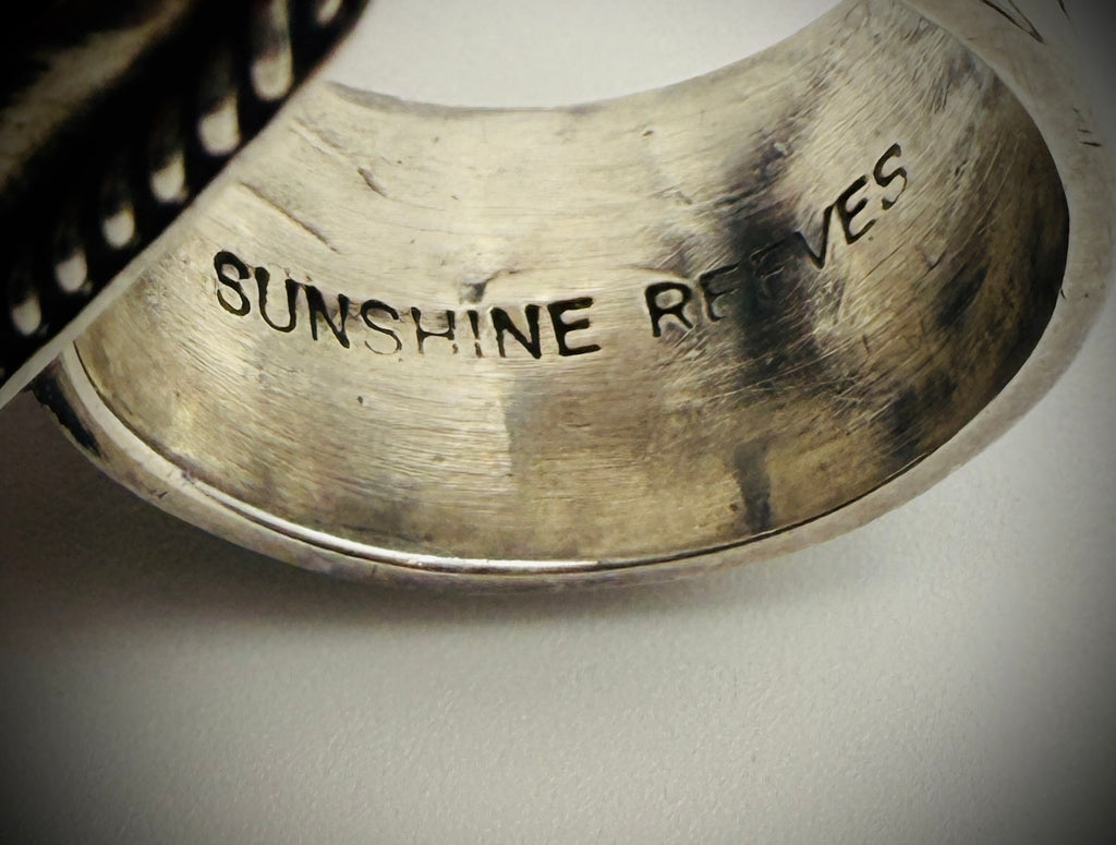 Sunshine Reeves Navajo Sterling Ring | Sz 7 | 19g
