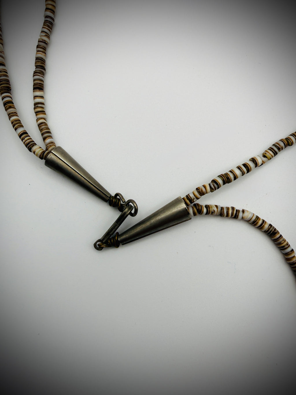 Mixed Stone/Bead Jacla-Style Heishi Necklace (Kewa/Santo Domingo), 28"+3", 90g