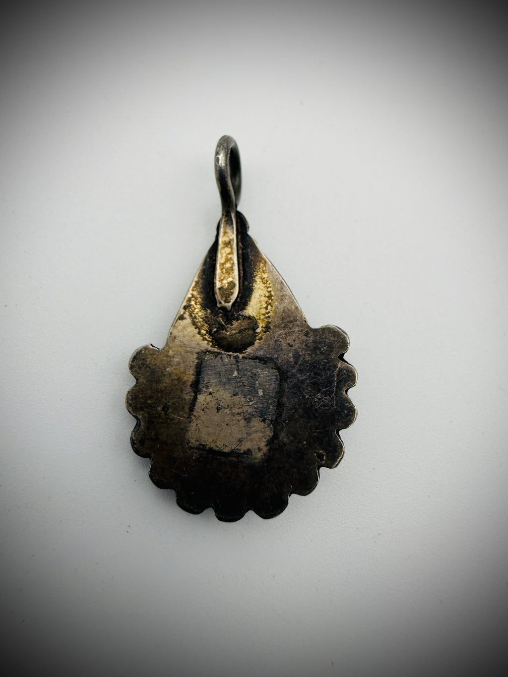 Vintage Turquoise Pendant • 1.25" • Pendant Only