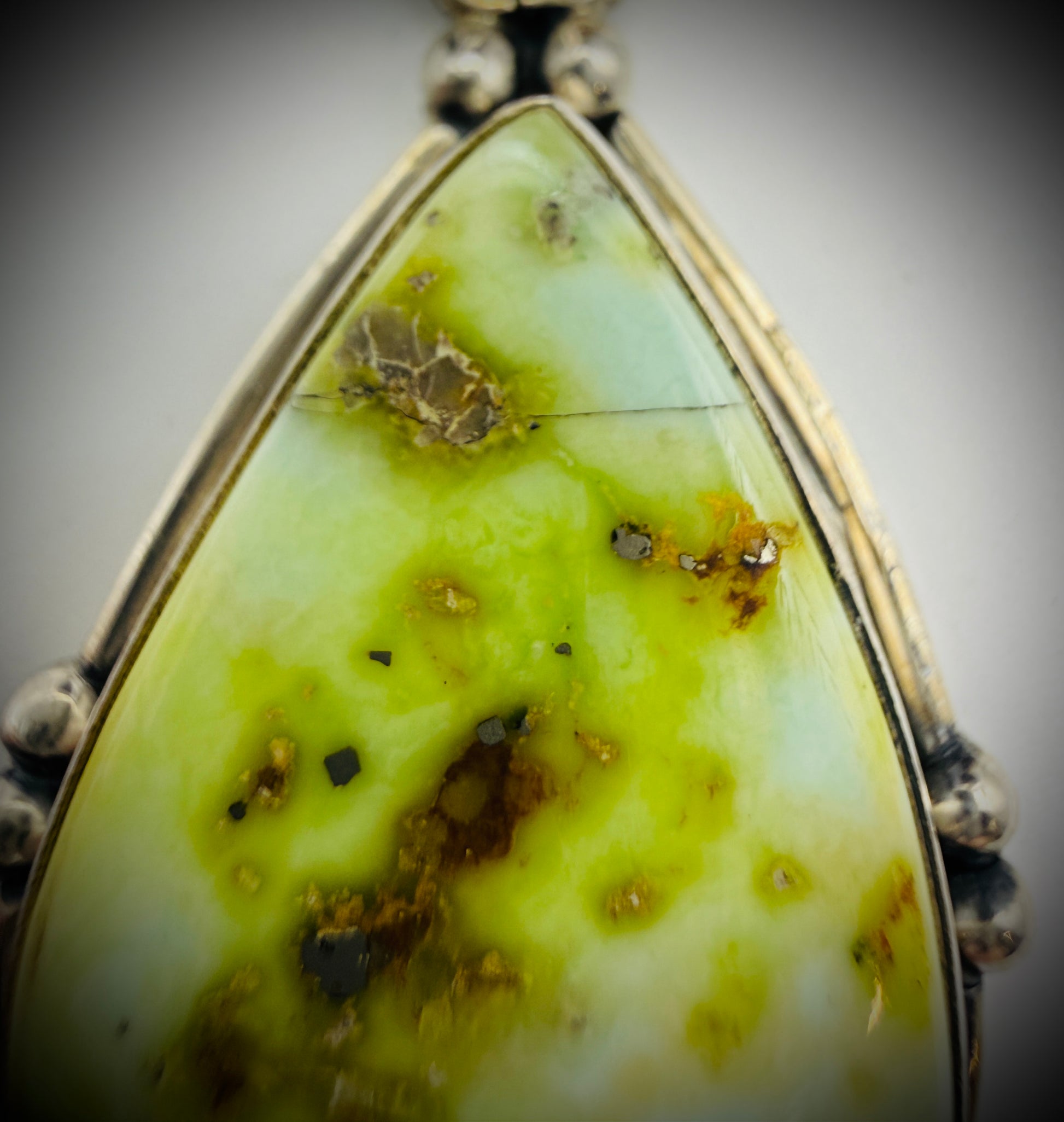 Sterling Palomino Turquoise Pendant • Pendant Only