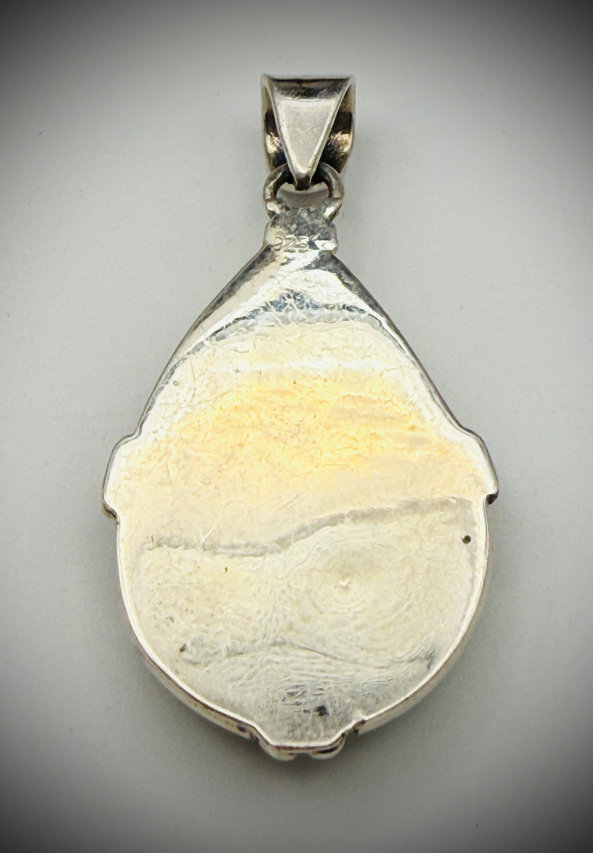 Sterling Palomino Turquoise Pendant • Pendant Only