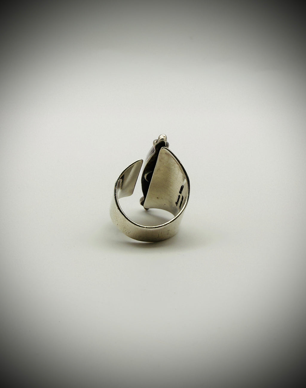 Ronnie Willie Sterling Silver Adjustable Turquoise Ring – Size 8.75 (Adjustable)