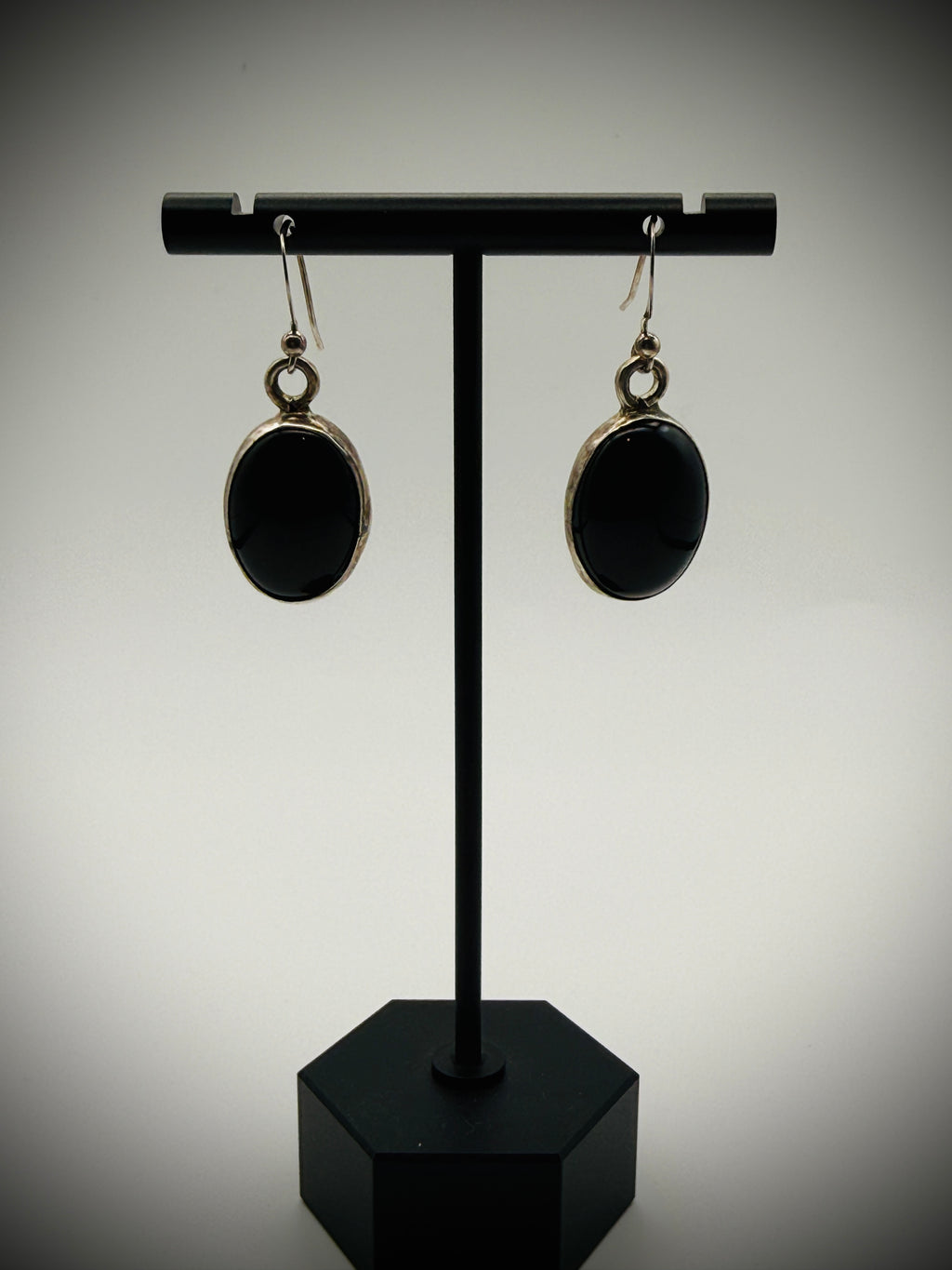 Sterling Dangle Earrings — Milford Calamity — 1.5"