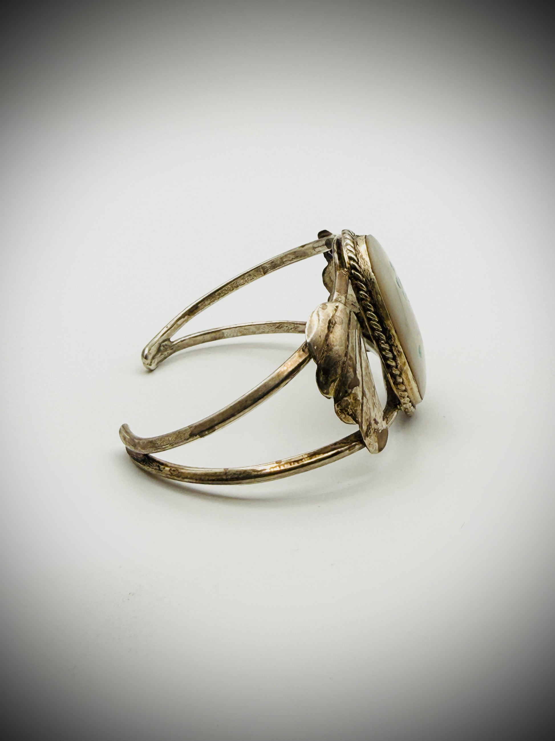 Vintage Sterling Silver (Cuff + Ring + Pendant) Set – Lot of 3