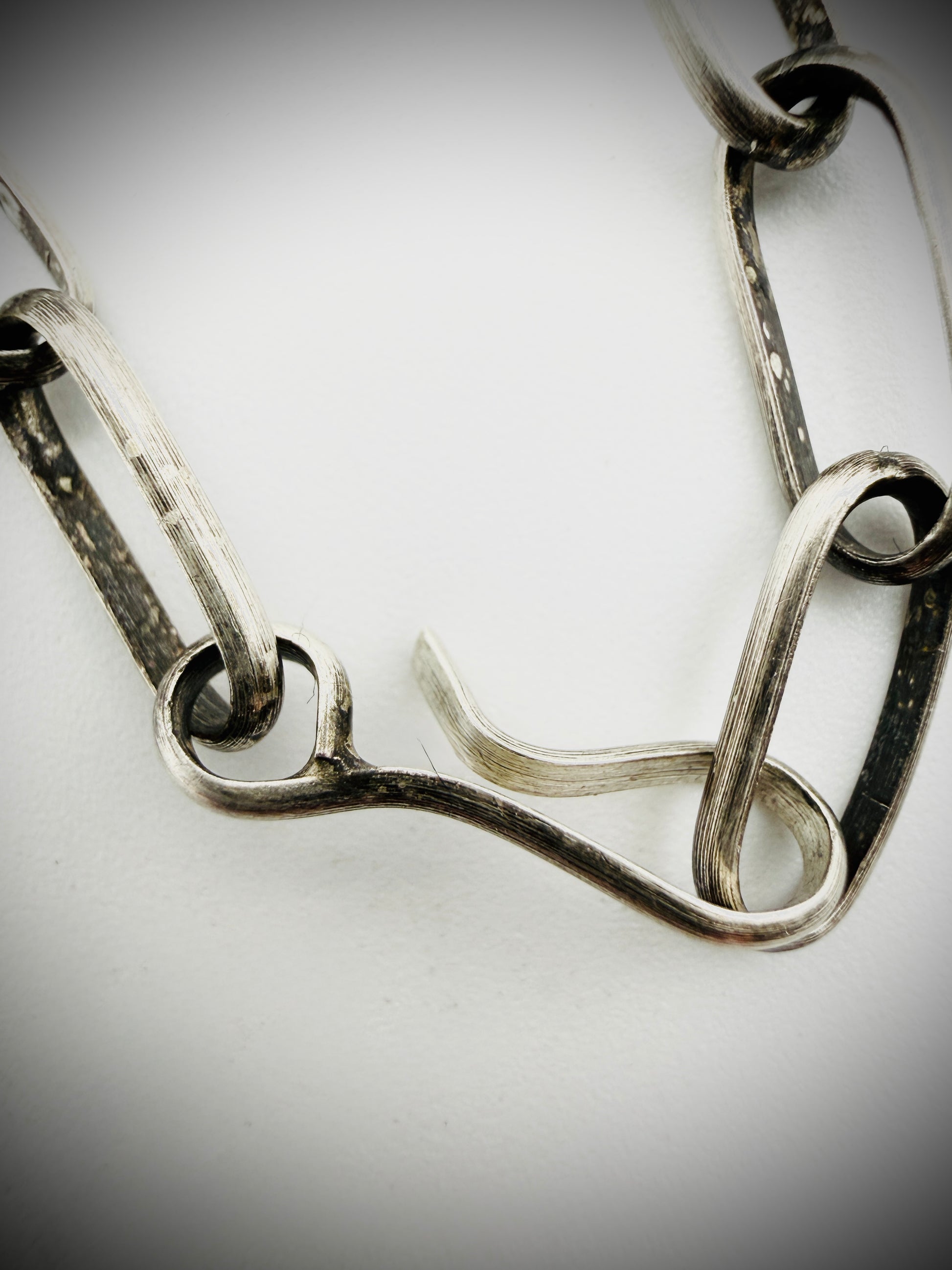 Sterling Silver Paperclip Chain — 20", 10g