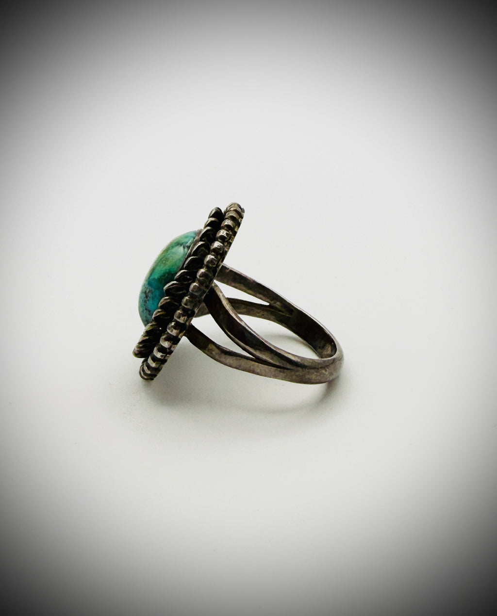 Vintage Sterling Ring — Signed “ER” — Size 6.5, 7g
