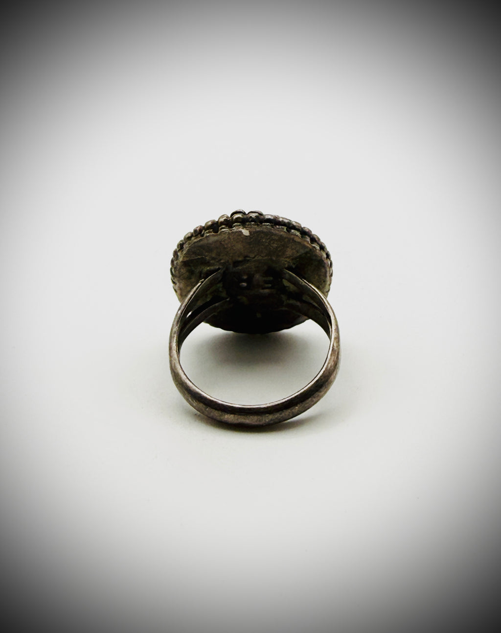 Vintage Sterling Ring — Signed “ER” — Size 6.5, 7g