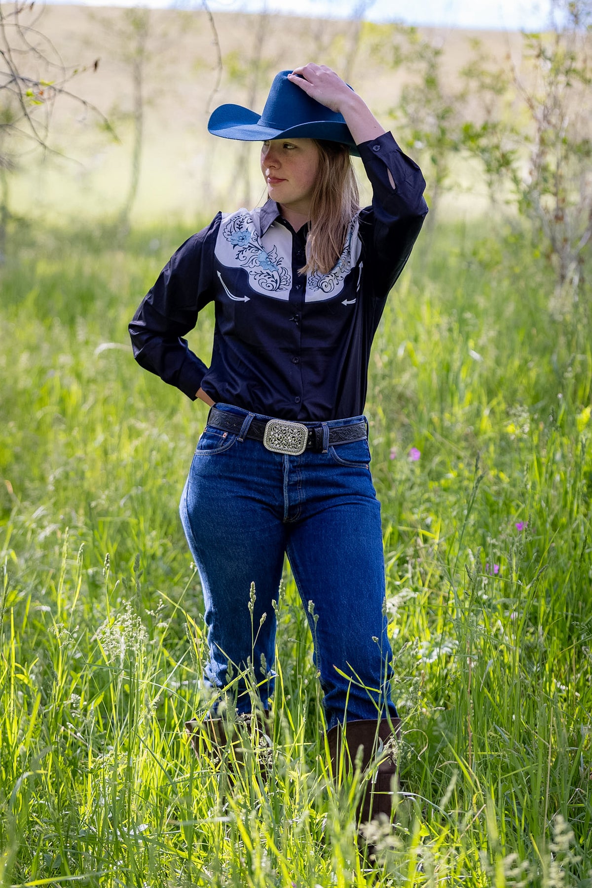 AMERICAN TEAL 5X WOOL CATTLEMAN