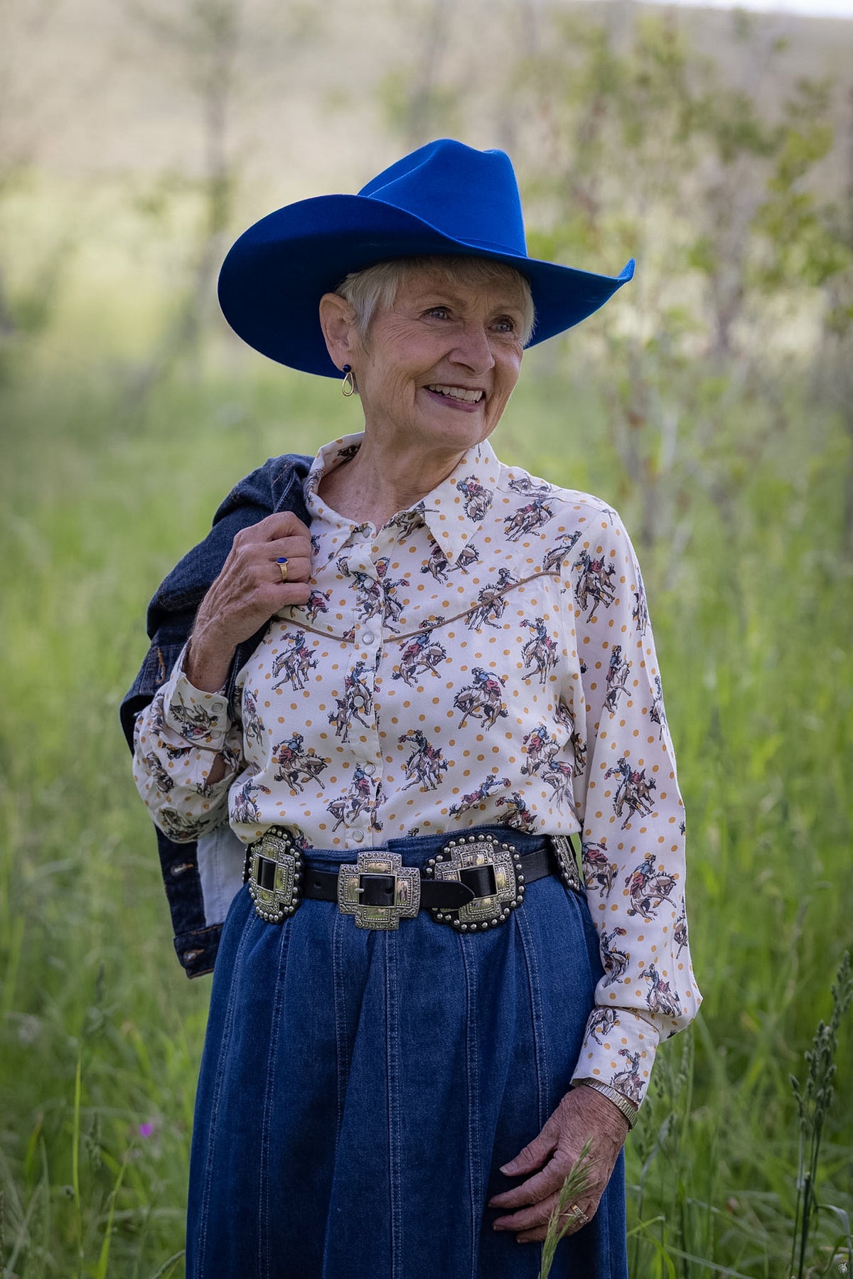 AMERICAN ROYAL BLUE 5X WOOL CATTLEMAN